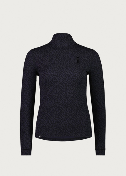 Mons Royale Cascade Merino Flex 200 Mock Neck Long Sleeve T-Shirt