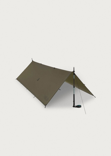 Rab SilTarp Plus Duo Olive UK One Sizeテント・タープ Rab SilTarp