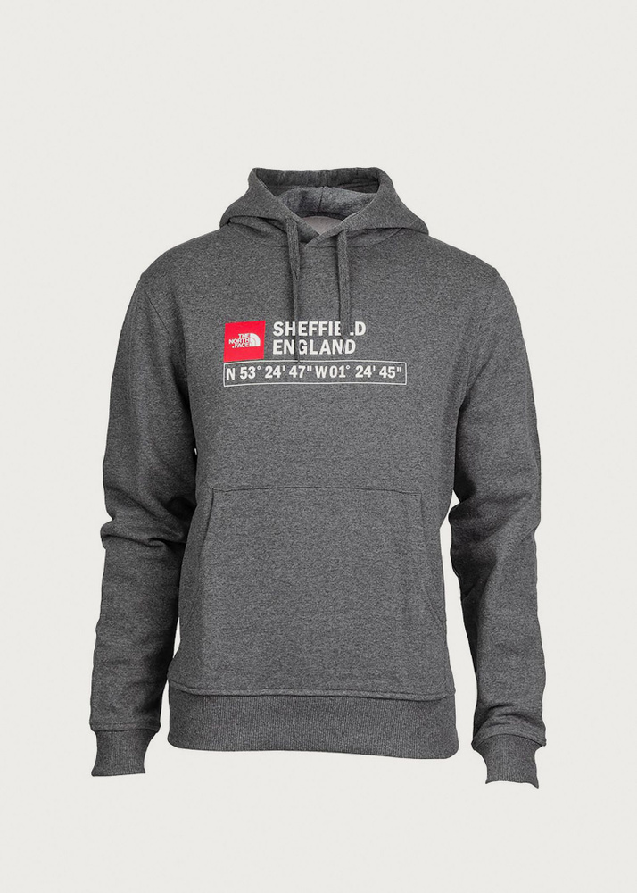 The North Face Sheffield GPS Hoodie – Medium Grey Heather – S