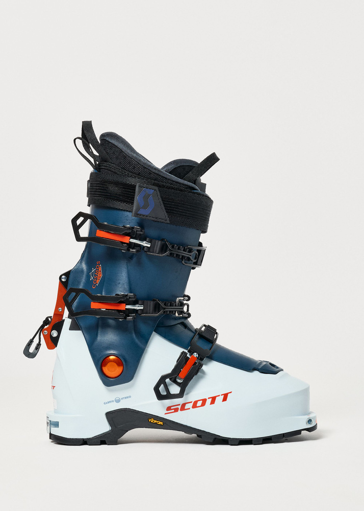 Scott Cosmos Tour Ski Boots – White/Blue/Orange – MP 26.5 Scott Cosmos Tour Ski Boots – White/Blue/Orange – MP 26.5