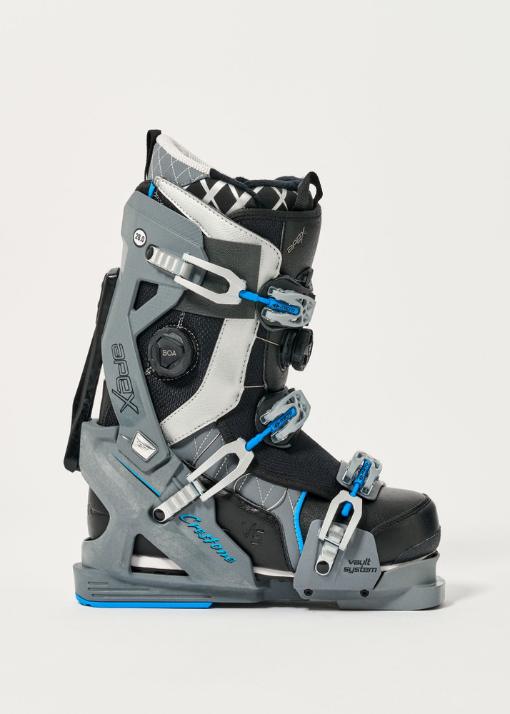 Apex Crestone VS Ski Boots – White/Siver/Light Blue – MP 26.0 Apex Crestone VS Ski Boots – White/Siver/Light Blue – MP 26.0