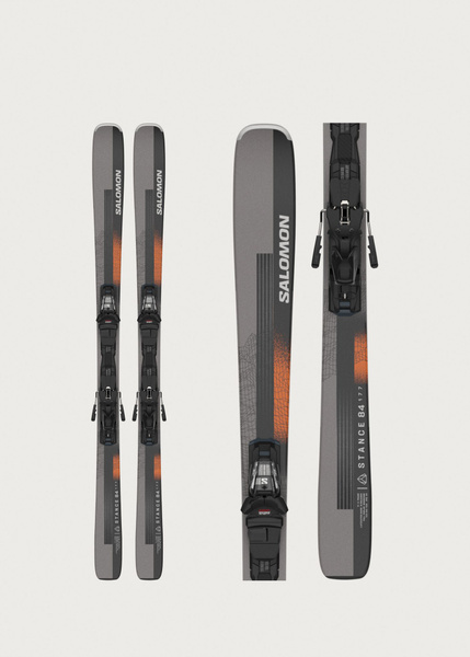 SALOMON STANCE84 159cm 2022 ATTACK2付 美品 Salomon Stance 84 Skis + M 12 GW Bindings