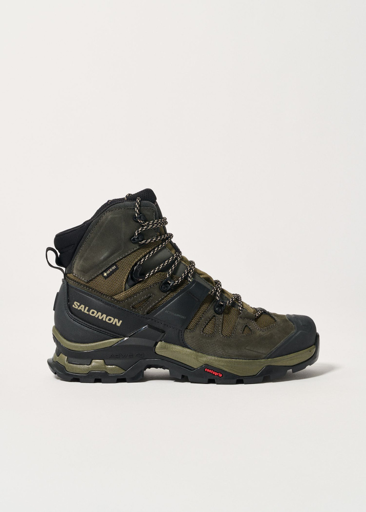 Salomon Quest 4D 4 GORE-TEX Walking Boots – Olive Night/Peat/Safari – UK 12