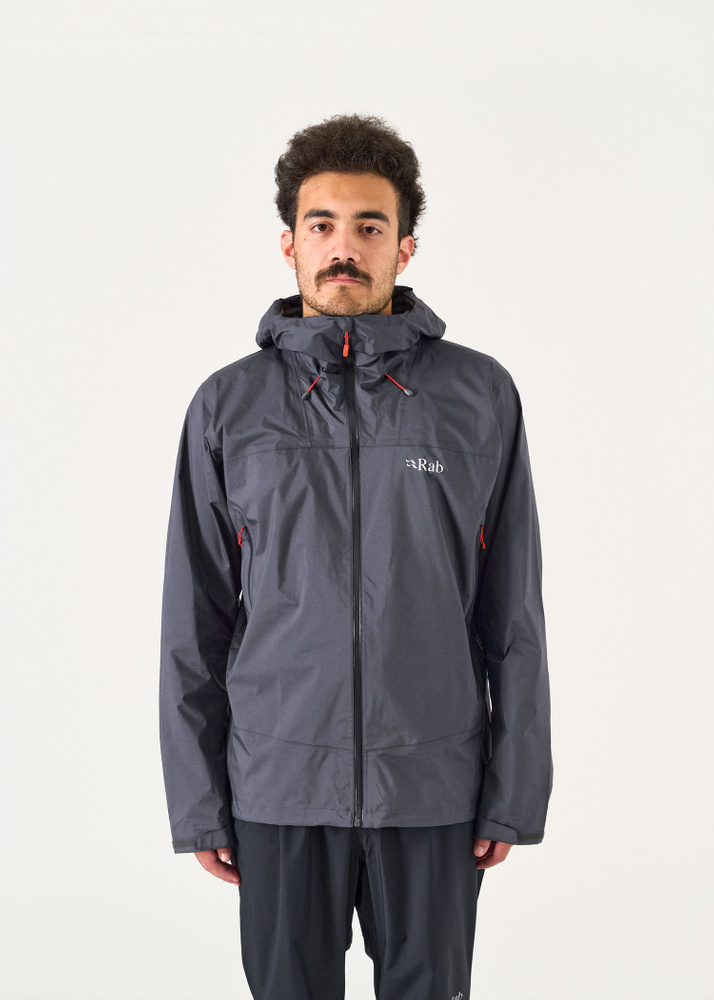 Rab Downpour Plus 2.0 Jacket – Graphene – S Rab Downpour Plus 2.0 Jacket – Graphene – S