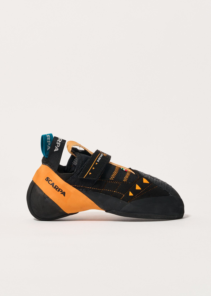 Scarpa Instinct VS Climbing Shoes – Black/Orange – EU 38