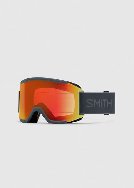 Smith Squad Slate / ChromaPop Everyday Red Mirror Goggles