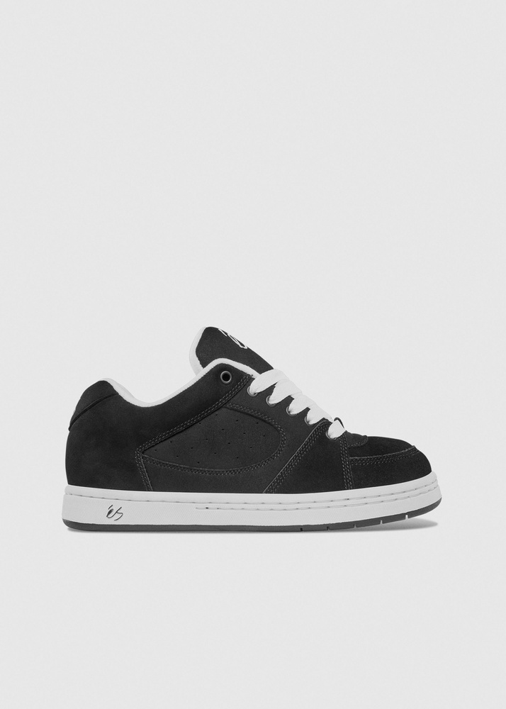 Es Accel Og Skate Shoes - Black/White/Black - UK 8.5
