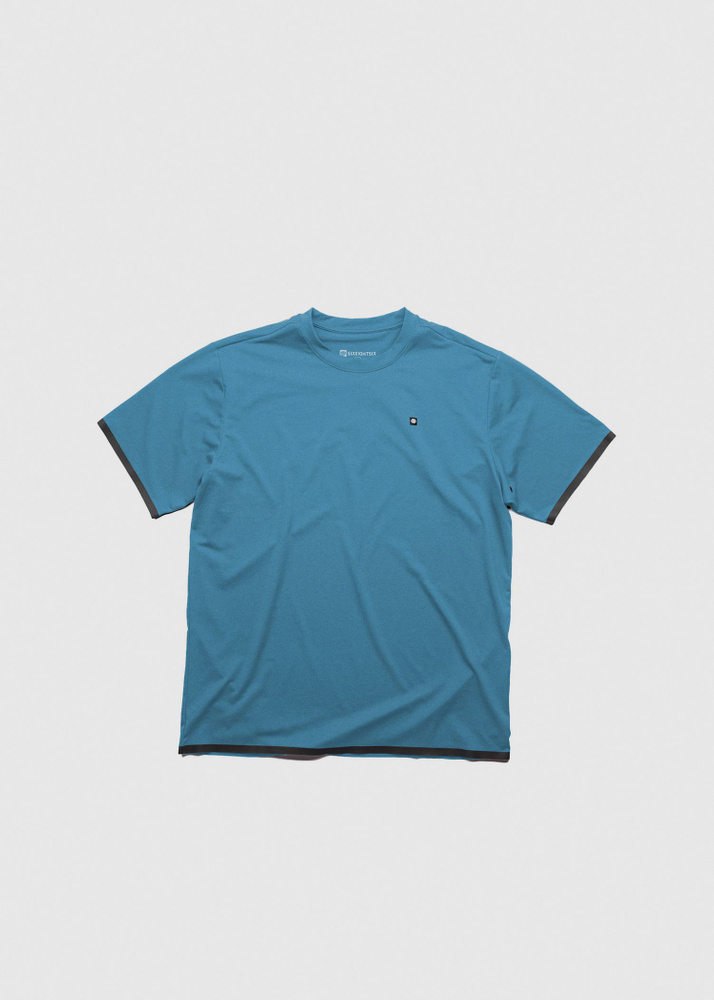 686 Lets Go Tech T-Shirt - Blue Ash - L