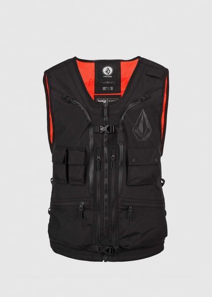VOLCOM IGUCHI SLACK VEST Mサイズ Volcom Iguchi Slack Vest - Black - Directive Boardshop