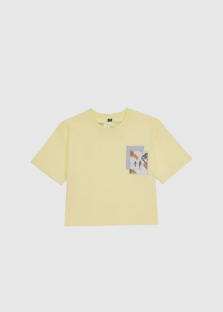 Picture Bleik T-Shirt - Sunny Yellow - M