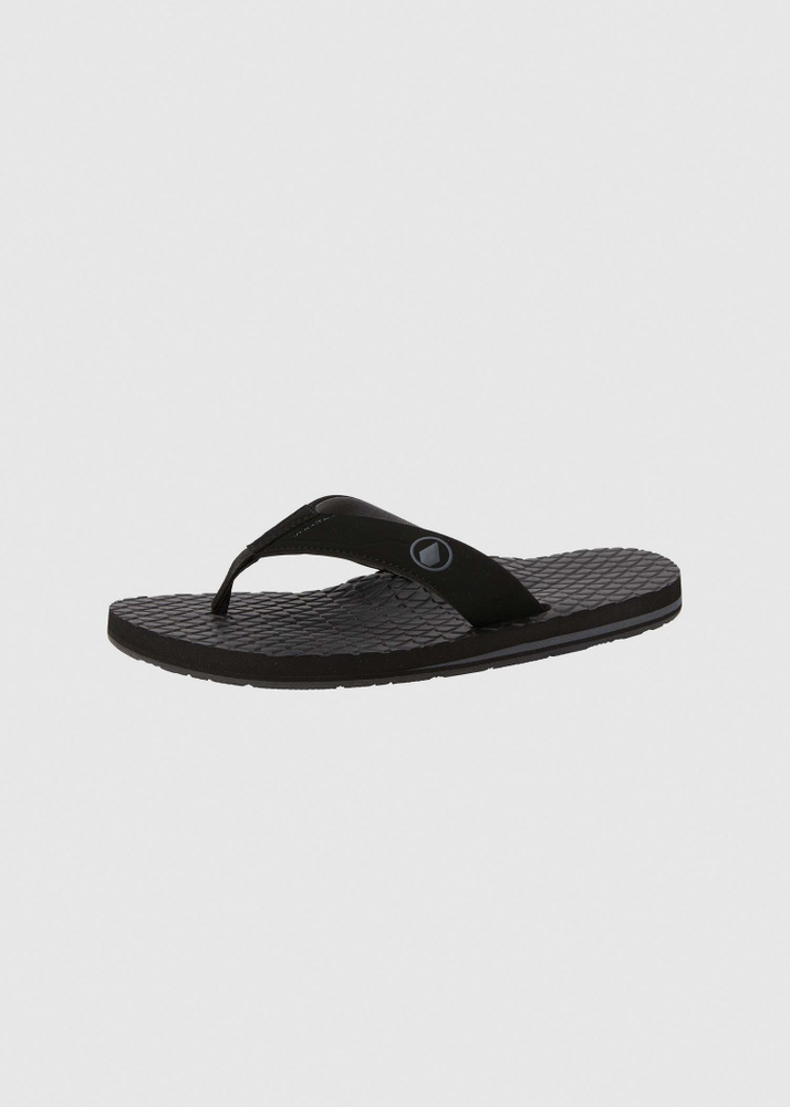 Volcom Eco Recliner 2 Slides – Black Grey – UK 8 Volcom Eco Recliner 2 Slides – Black Grey – UK 8