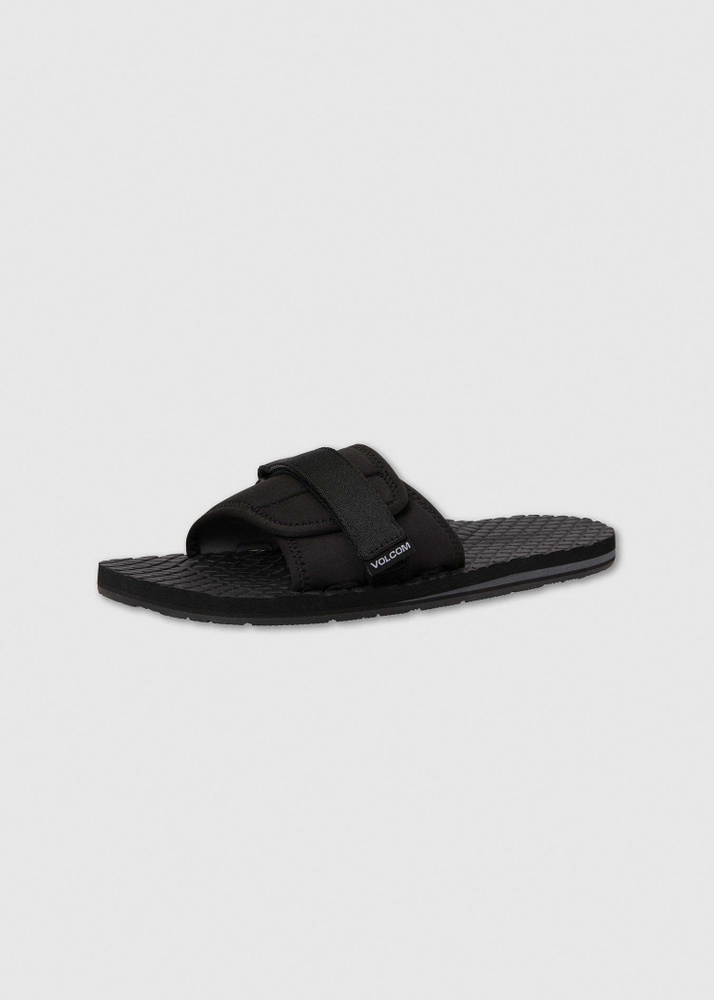 Volcom Eco Recliner Slides – Black Grey – UK 10 Volcom Eco Recliner Slides – Black Grey – UK 10