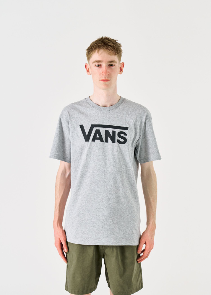 Vans Classic T-Shirt - Althletic Heather/Black - XL