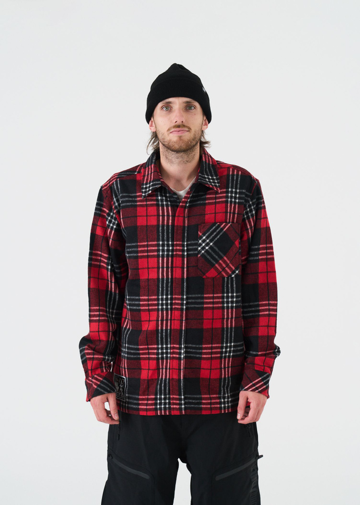 ThirtyTwo Flannel Shirt – Black/Red – L