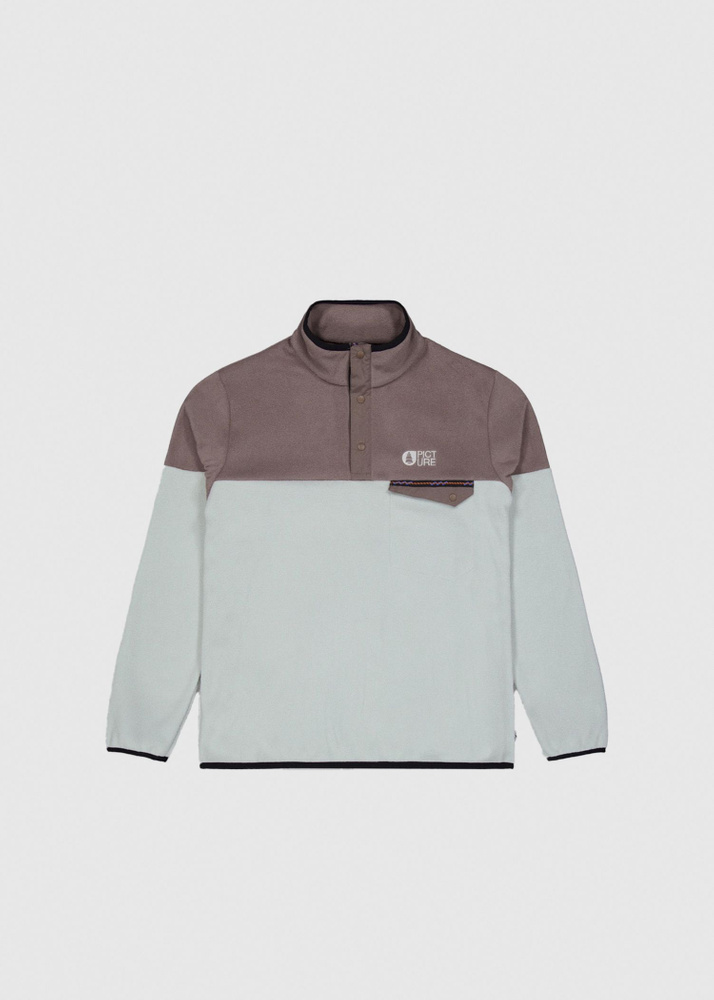 Picture Arcca 1/4 Fleece - E Deep Taupe Pigeon - S