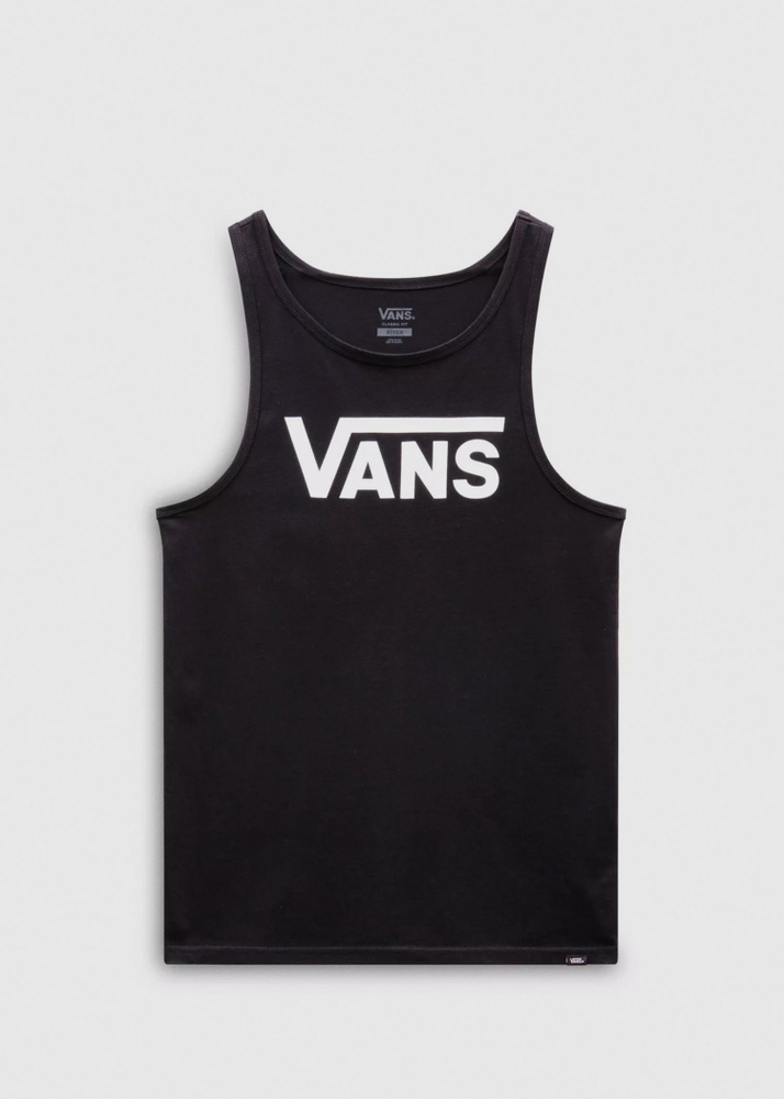 Vans Classic Tank Top - Black / White - S