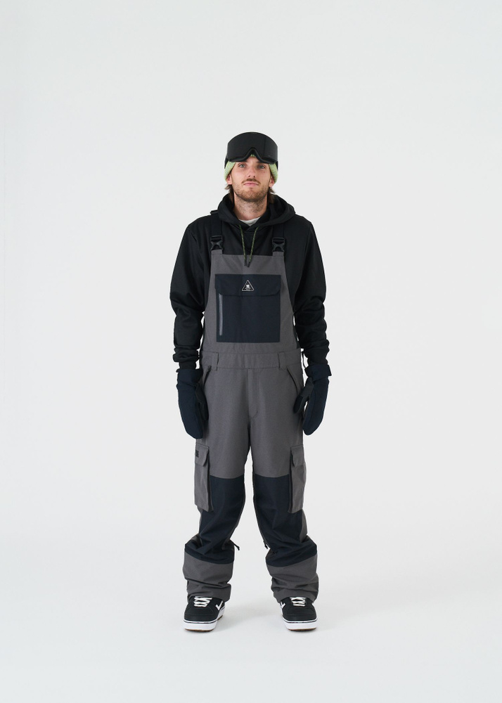 DC Brigade 30K Bib Pants - Magnet - S