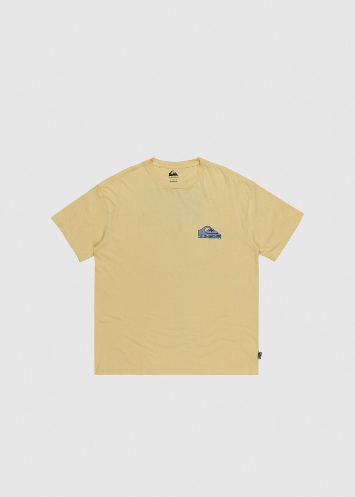 Quiksilver Take Us Back Logo T-Shirt – Mellow Yellow – M