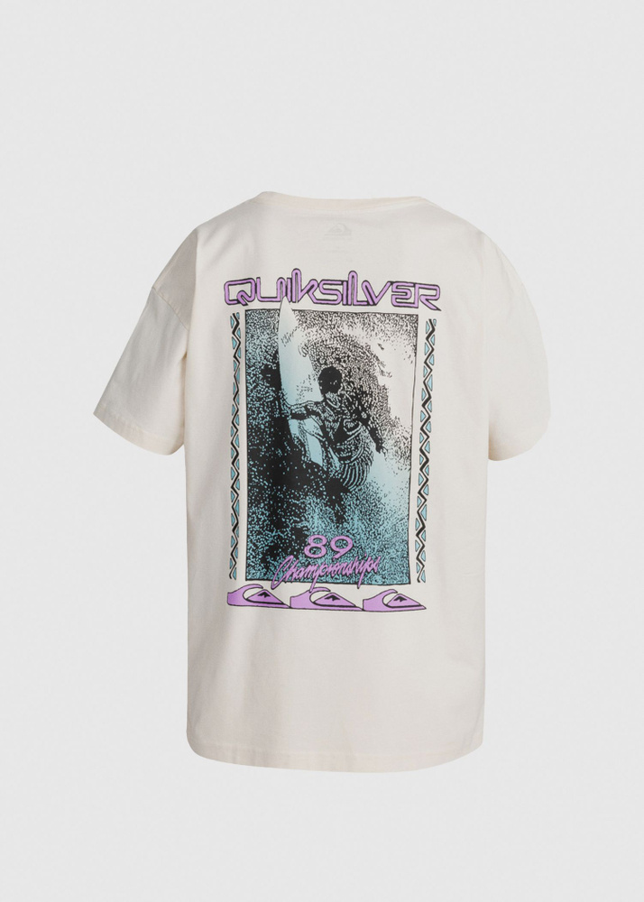 Quiksilver Back Flash T-Shirt - Birch - M