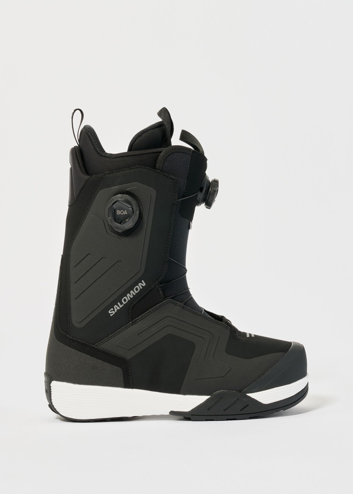 Salomon Snowboards Dialogue Dual BOA Wide Snowboard Boots – Black – UK 7