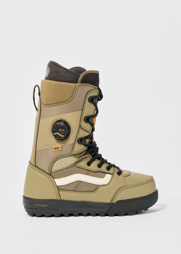 Vans Invado Pro Snowboard Boots – Black/Olive – UK 9 Vans Invado Pro Snowboard Boots – Black/Olive – UK 9
