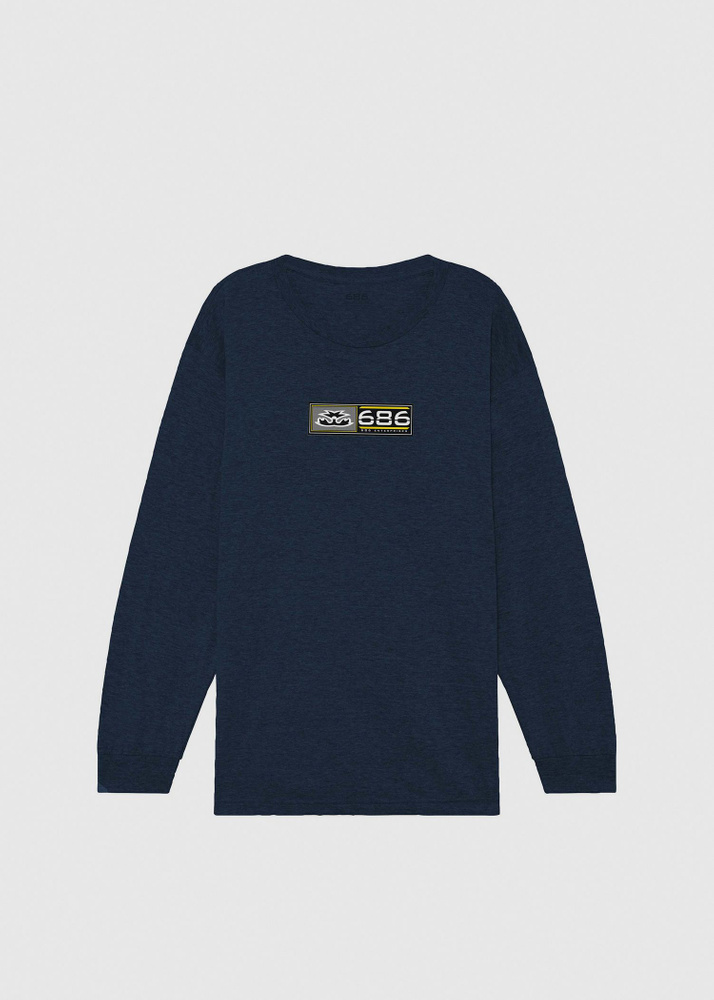 686 2001 Main Long Sleeve T-Shirt – Navy – M 686 2001 Main Long Sleeve T-Shirt – Navy – M