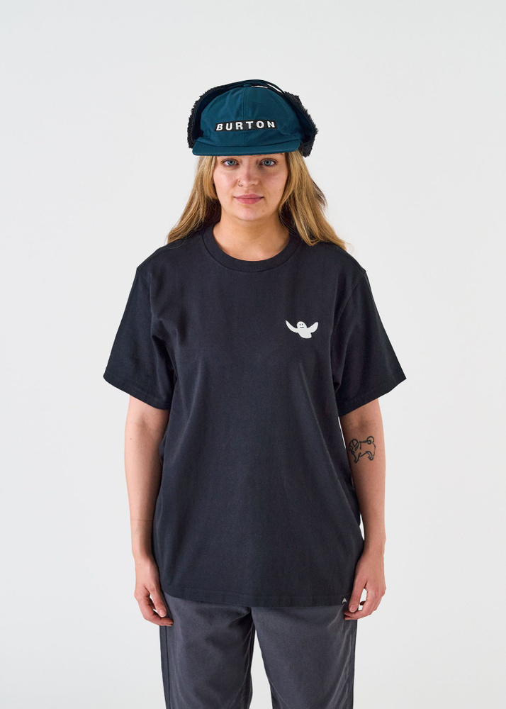 Burton Unisex Michi Albin T-Shirt - Black - XXL