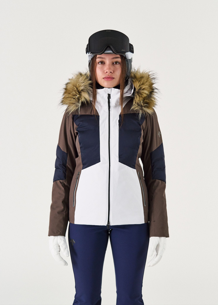 Descente Iris FF Jacket – White – 14