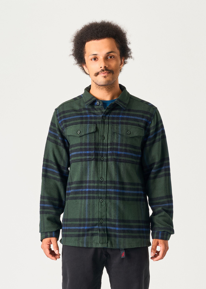 Patagonia Fjord Flannel Shirt – Catch: Old Growth Green – L Patagonia Fjord Flannel Shirt – Catch: Old Growth Green – L