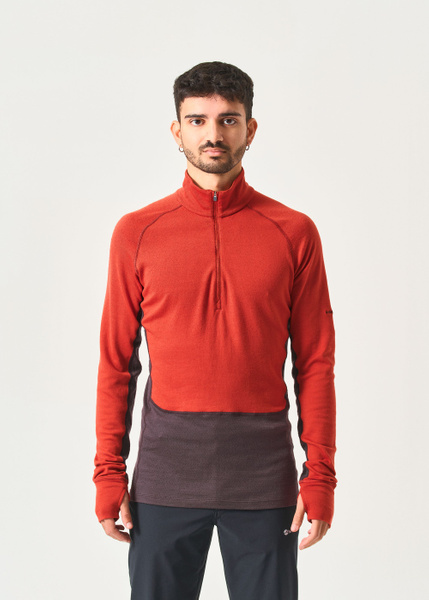 icebreaker 260 ZoneKnit L/S Zip Neck