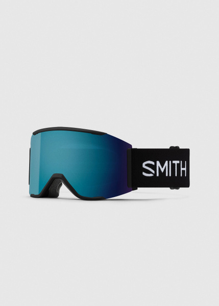Smith Squad MAG Black / ChromaPop Sun Blue Mirror Goggles