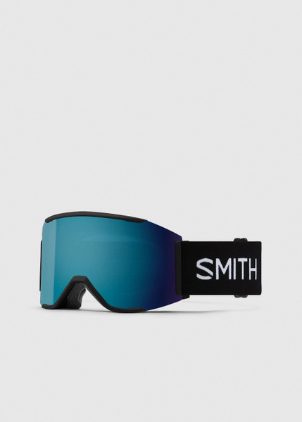 Smith Squad MAG Black / ChromaPop Sun Blue Mirror Goggles