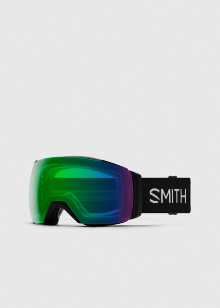 Smith I/O MAG XL Black / ChromaPop Sun Green Mirror Goggles