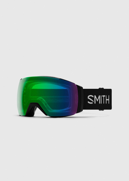 Smith I/O MAG XL Black / ChromaPop Sun Green Mirror Goggles