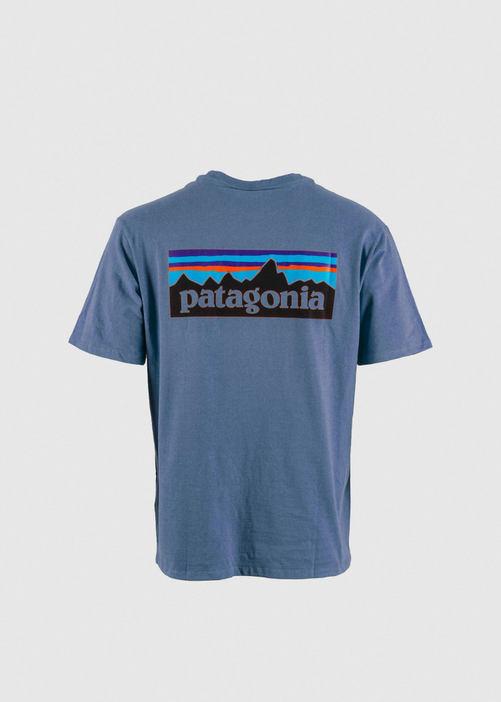 Patagonia P-6 Logo Responsibili-Tee T-Shirt – Utility Blue – S