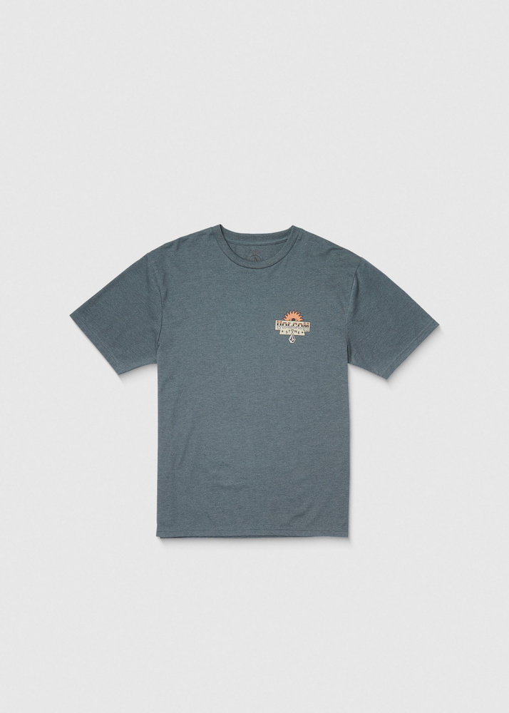 Volcom Sure Thing HTH T-Shirt - Dark Slate - S