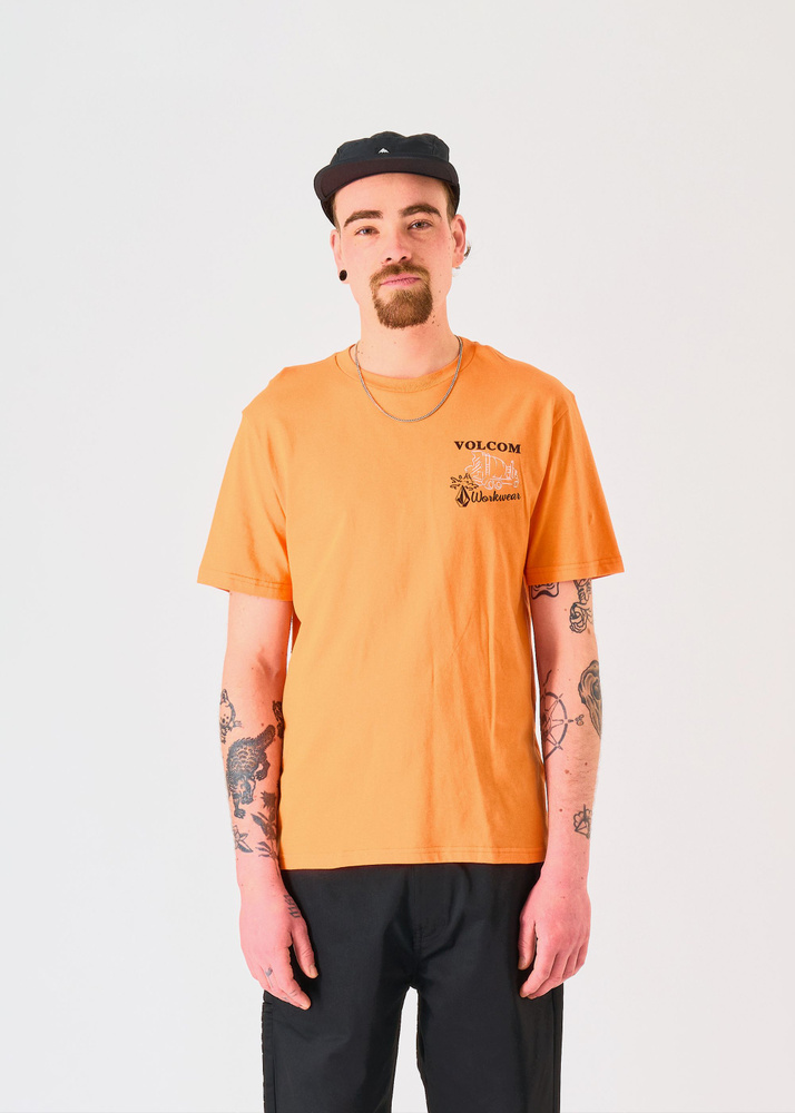 Volcom Pour Choices BST T-Shirt - Neon Orange - L