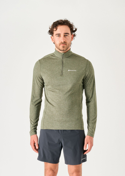 Montane Dart Long Sleeved Zip Neck