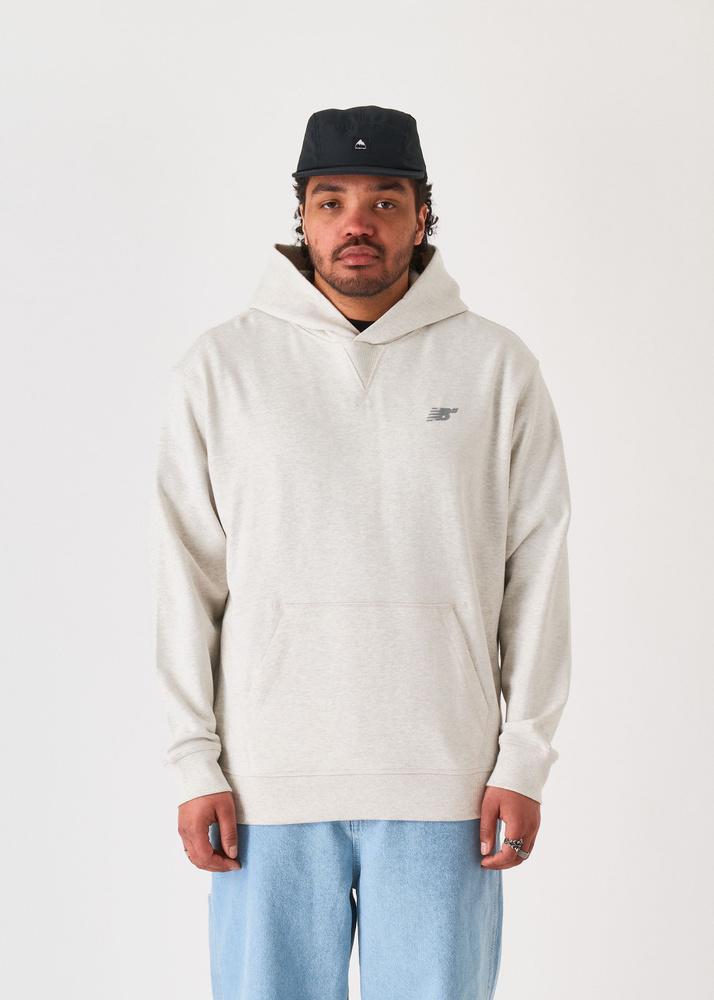 New Balance New Balance French Terry Hoodie - Oatmeal - XL
