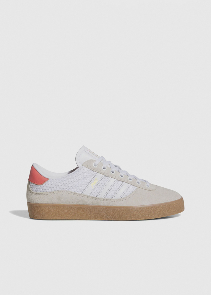 adidas Puig Indoor Shoe - Wonwhi/Ftwwht/Gum4 - UK 10