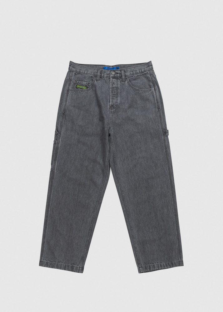 DC Worker Baggy Carpenter Denim RMG Trousers - Medium Grey - 36"