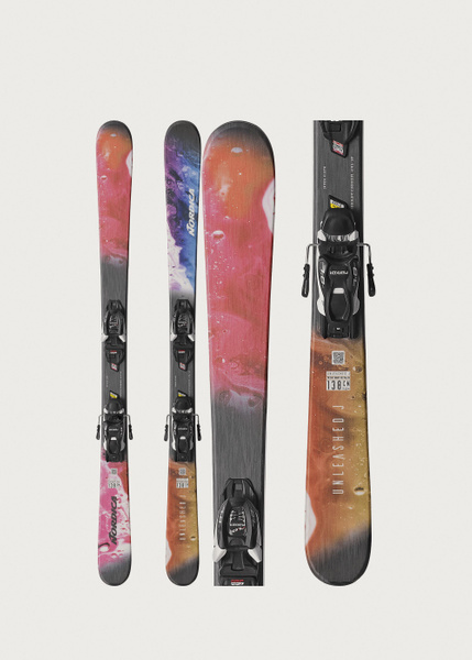 Nordica Unleashed JR Skis + 4.5 FDT Bindings