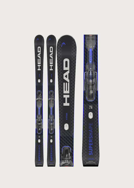 Head Supershape e-Titan SW Skis + PRD 12 GW Bindings