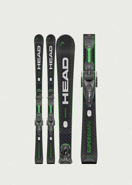 Head Supershape e-Magnum SW Skis +Protector PR 13 GW Bindings