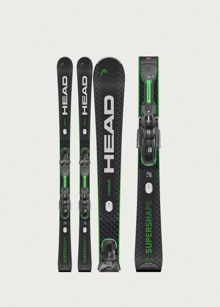 Head Supershape e-Magnum SW Skis + PRD 12 GW Bindings