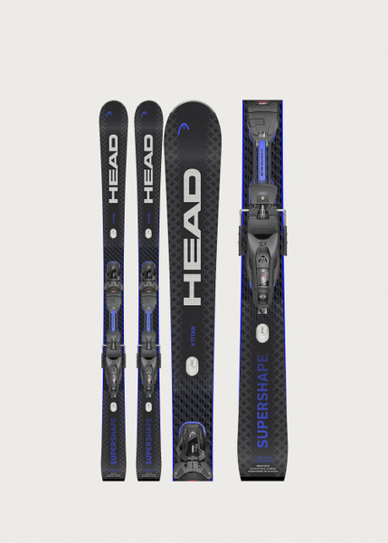 Head Supershape e-Titan SW Skis + Protector PR 13 GW Bindings