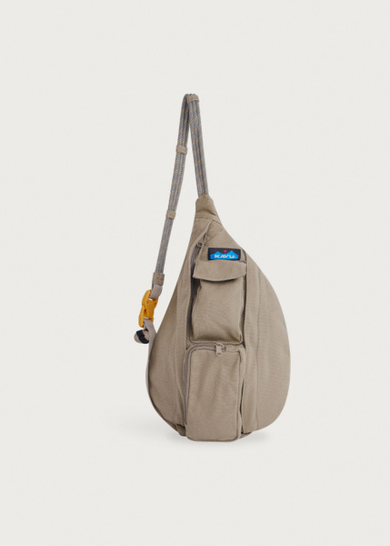 kavu tobacco rope bag KAVU Rope Bag (Tobacco) 923-91 B&H Photo Video one adjustable webbing / rope shoulder strap with metal spring hook hardware that can switch to be worn on wearers right or left shoulder KAVU Mini Rope Bag